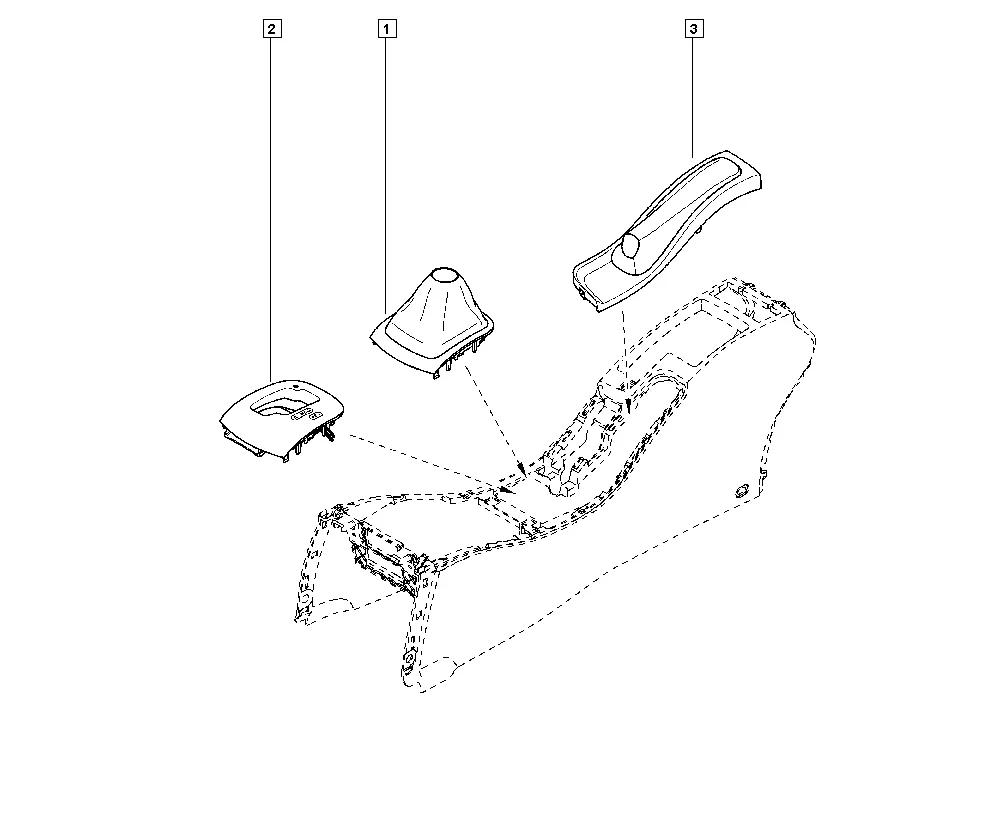 Крепление для автомагнитолы - Консоль