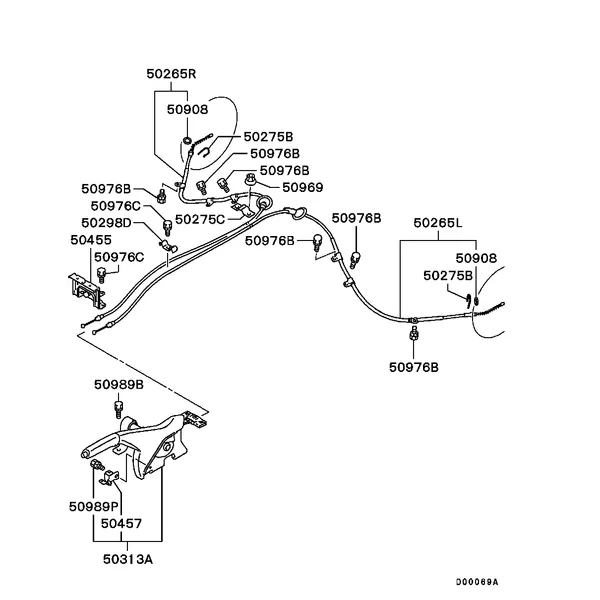 ТОРМОЗА - РЫЧАГ СТОЯНОЧНОГО ТОРМОЗА