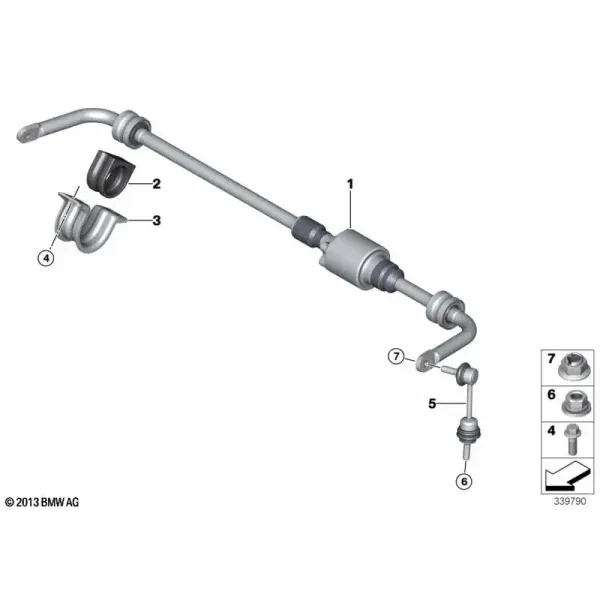 Задний активный стабилизатор Dynamic Drive