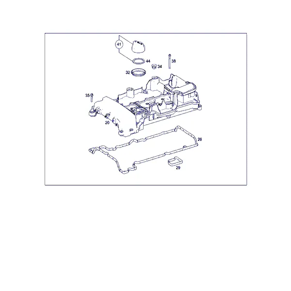 КРЫШКА КЛАПАННОГО МЕХАНИЗМА