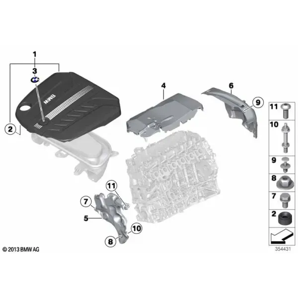 Звукоизоляционный кожух двигателя