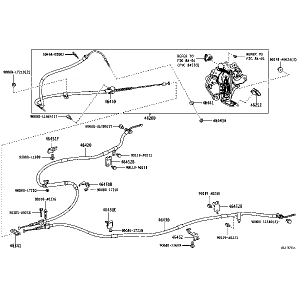 PARKING BRAKE & CABLE