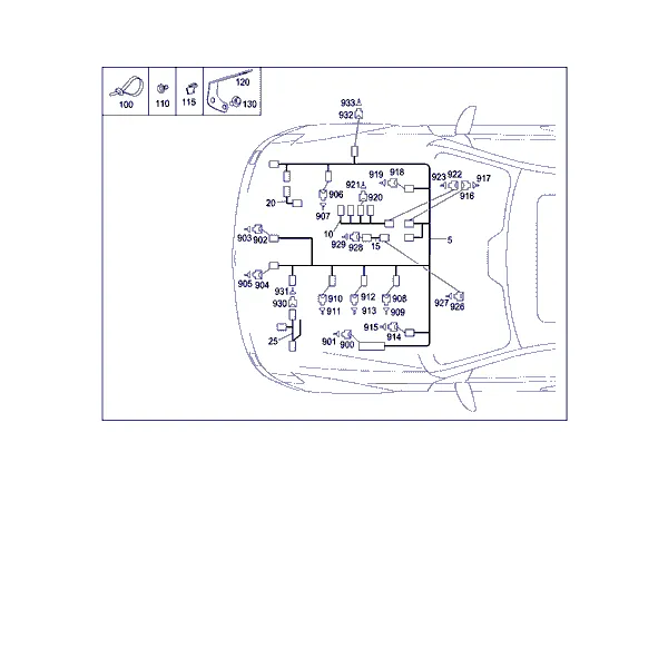 ЖГУТ ЭЛЕКТРОПРОВОДКИ ДВИГАТЕЛЯ