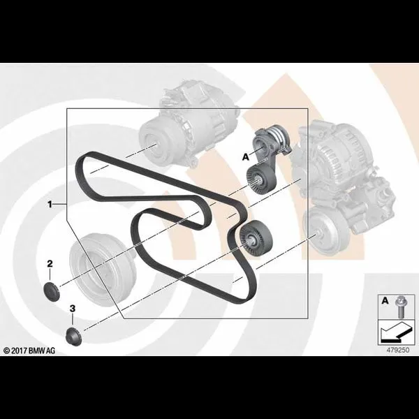 Рем.к-т ременного привода Value Line