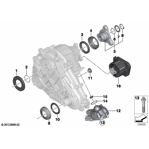 Детали раздаточной коробки ATC 45L