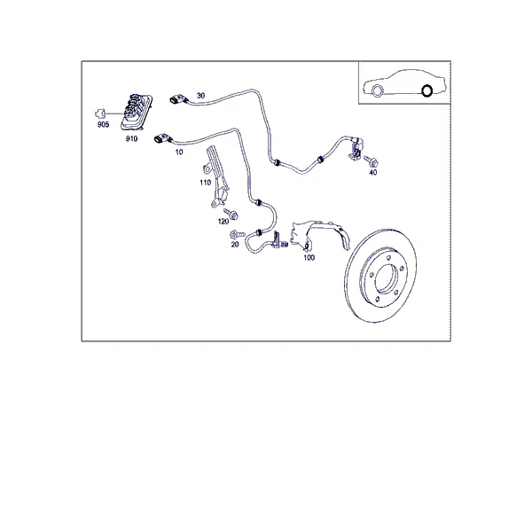 ПРОКЛАДКА КАБЕЛЯ ЗАДНЕГО МОСТА