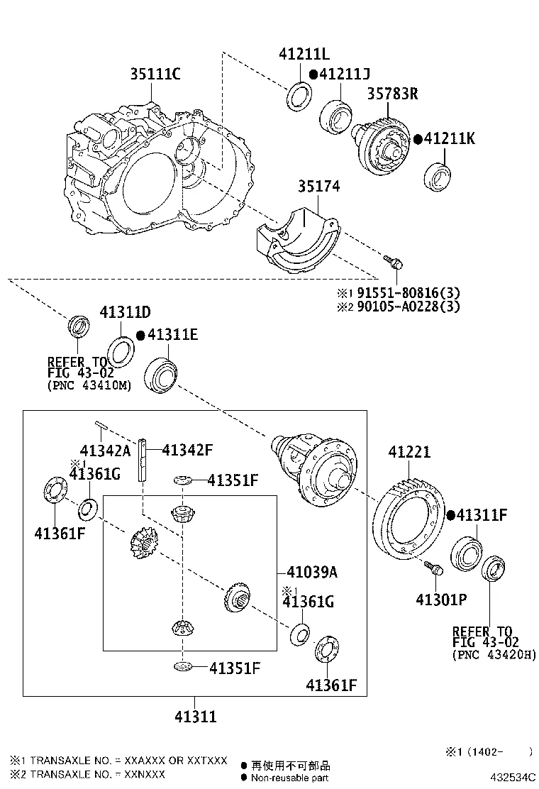FRONT AXLE HOUSING & DIFFERENTIAL