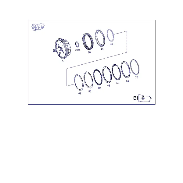 МНОГОДИСКОВАЯ ТОРМ.МУФТА B1