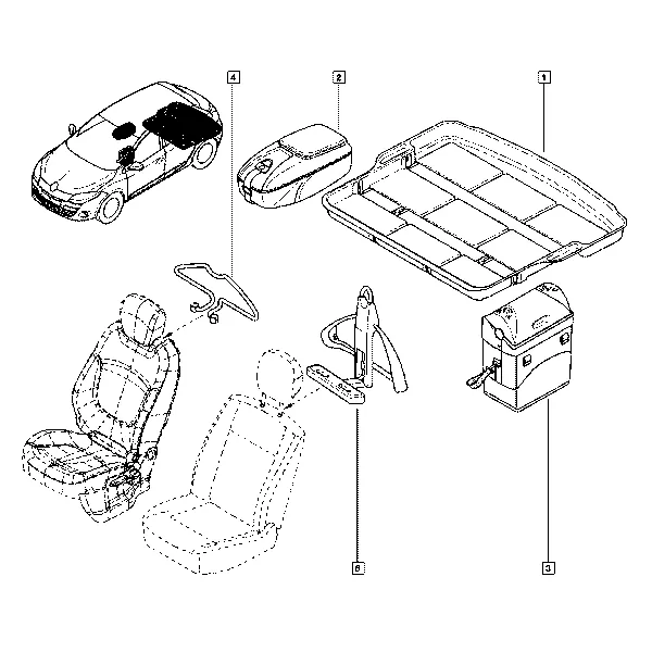 Вещевой ящик (дополнительное оборудование)