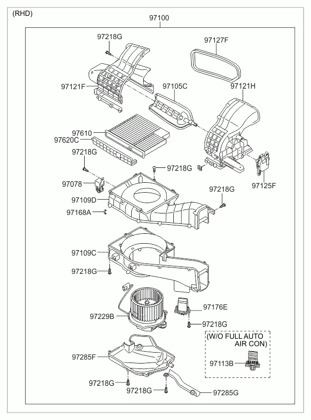 Климатическая установка - отопитель и вентилятор