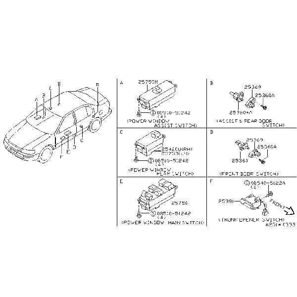 Переключатель; DOOR