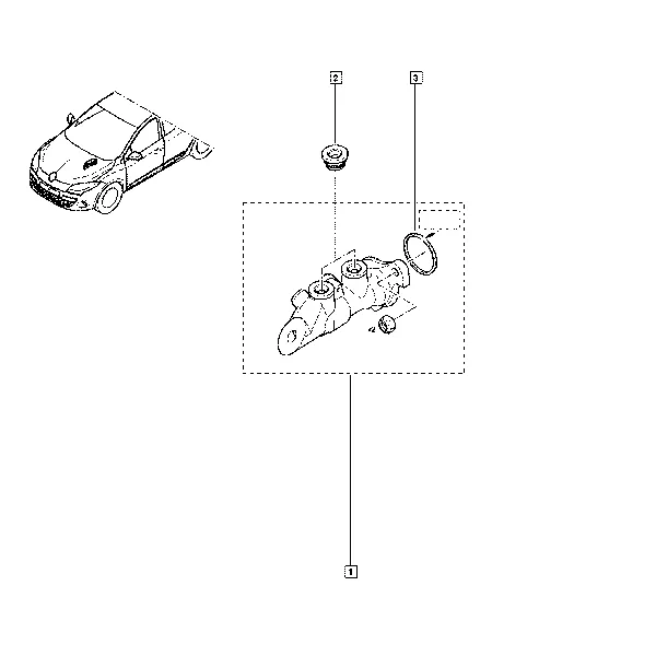 Главный тормозной цилиндр