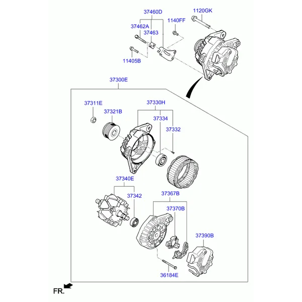 генератор в сборе