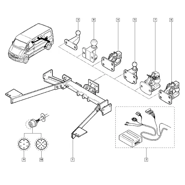 Тягово-сцепное устройство