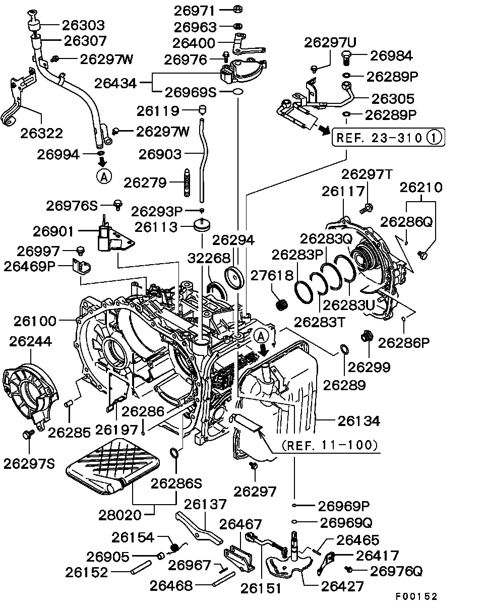 АКПП - КОРПУС АКПП