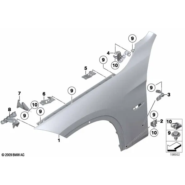 Переднее крыло