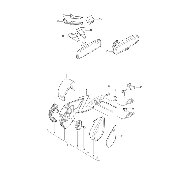 Наружные зеркала