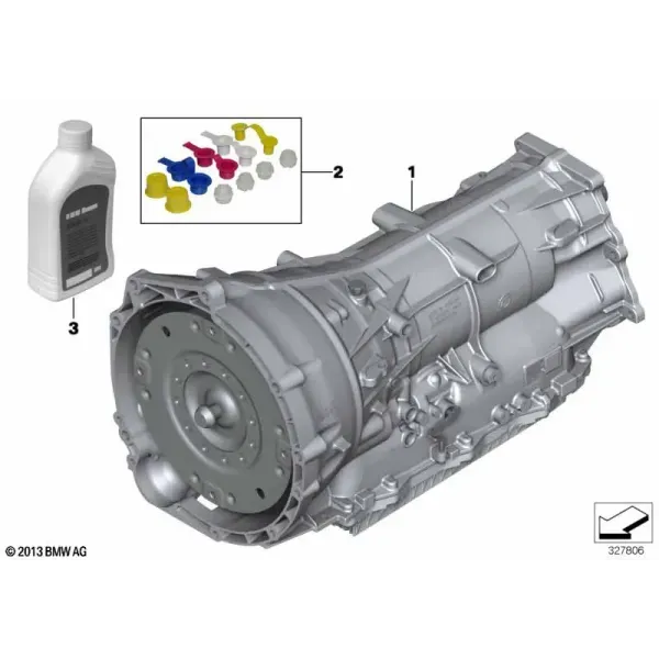 АКПП GA8HP45Z полноприводная