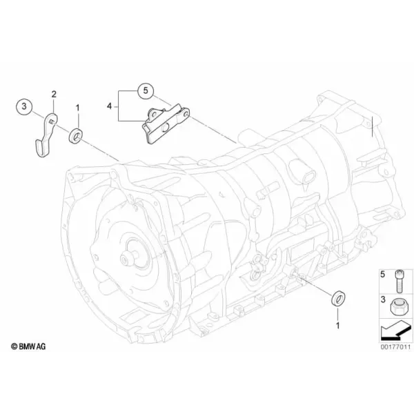 Механизм переключения АКПП GA6HP19Z