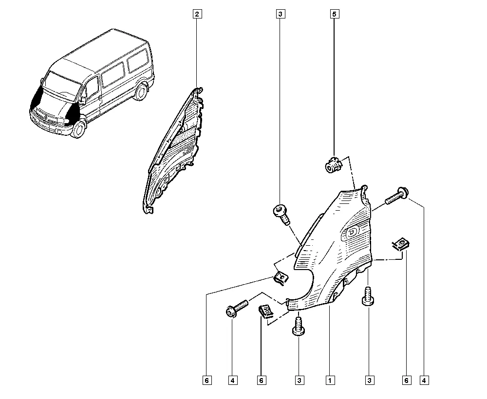 Передние крылья