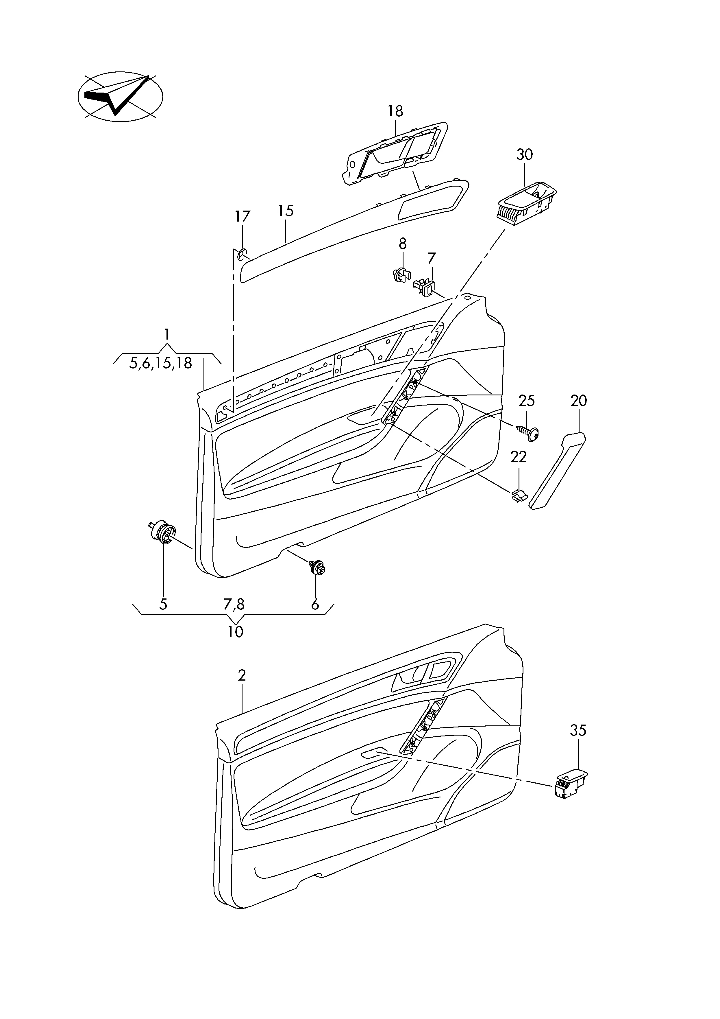 Обивка двери