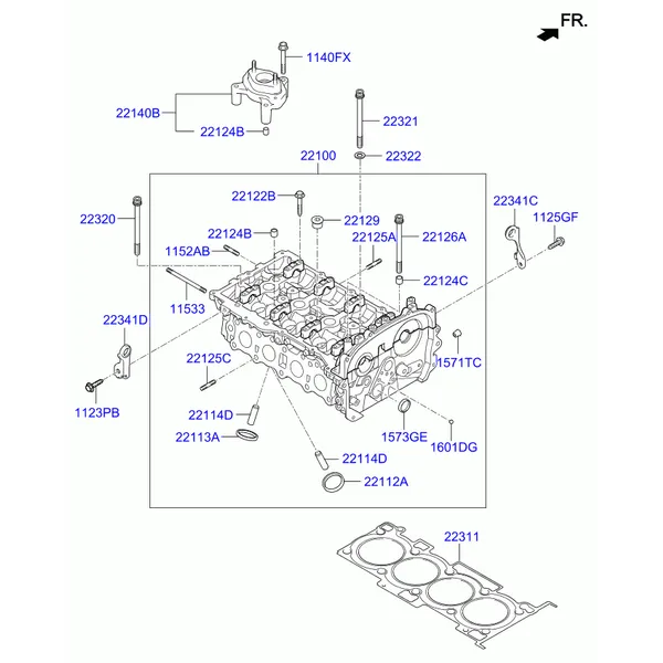 ГОЛОВКА БЛОКА ЦИЛИНДРОВ
