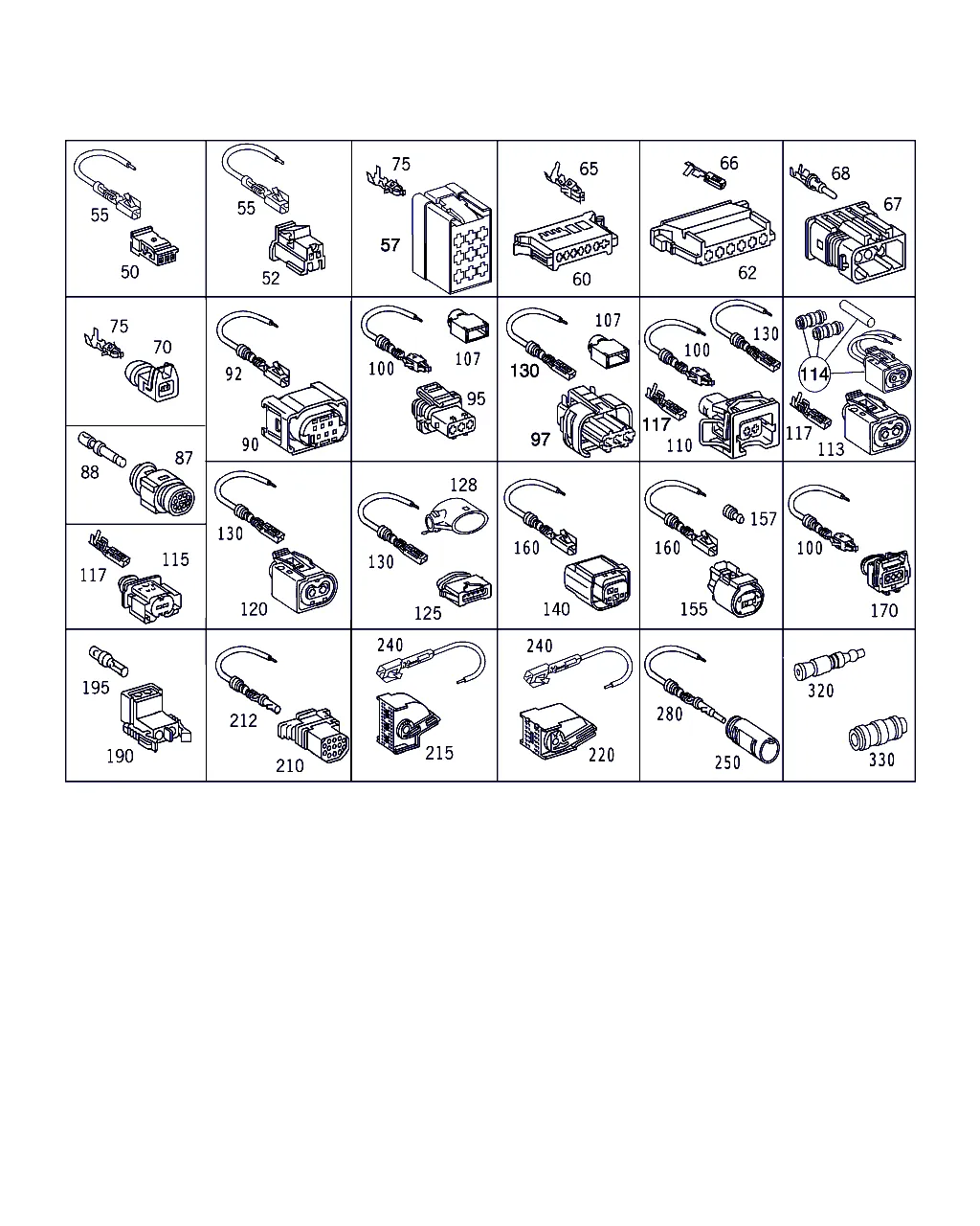 ЖГУТ ПРОВОДКИ ДВИГ. C-КЛАСС