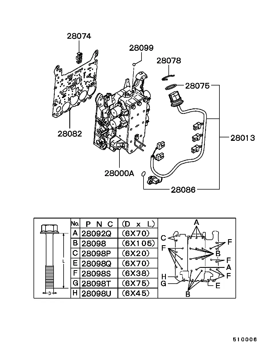 АКПП - КОРПУС КЛАПАНОВ АКПП