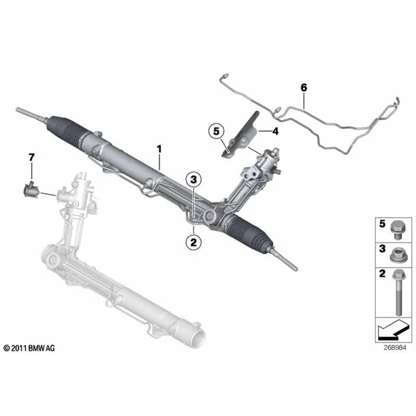 Рулевой механизм с гидроусилителем