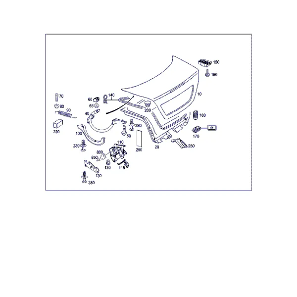 КРЫШКА БАГАЖНИКА