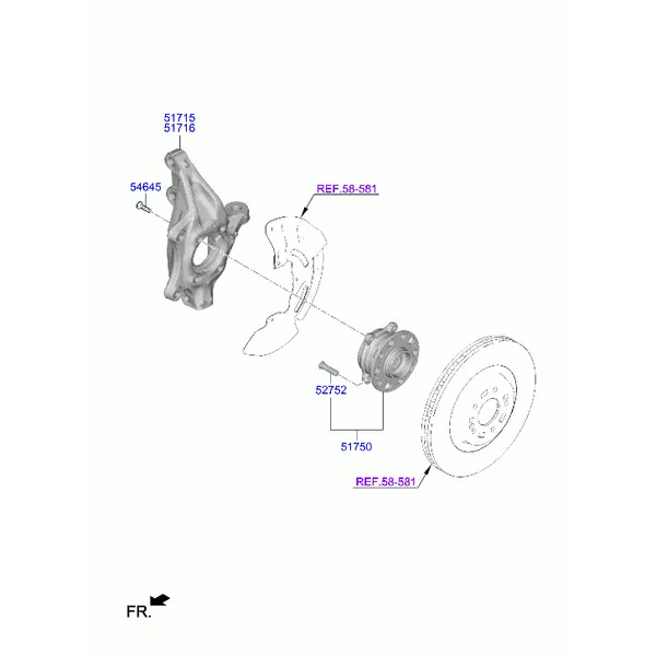 передний мост