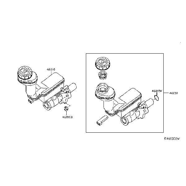 Главный тормозной цилиндр