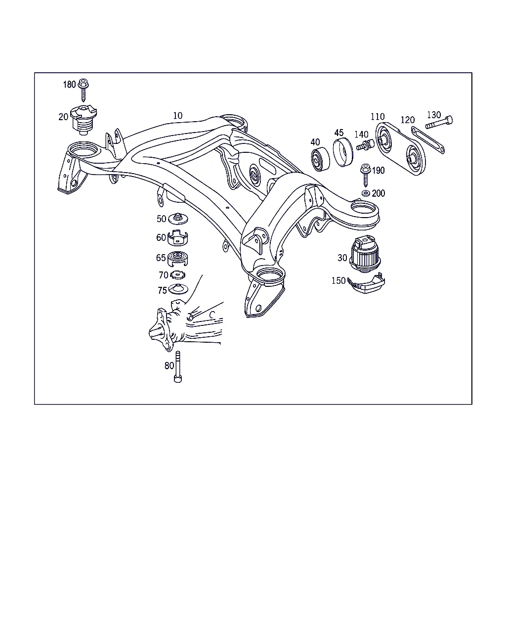 БАЛКА ЗАДНЕГО МОСТА