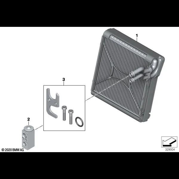 Испаритель/ предохранительный клапан