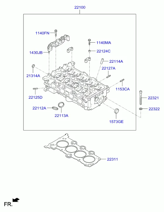 ГОЛОВКА БЛОКА ЦИЛИНДРОВ