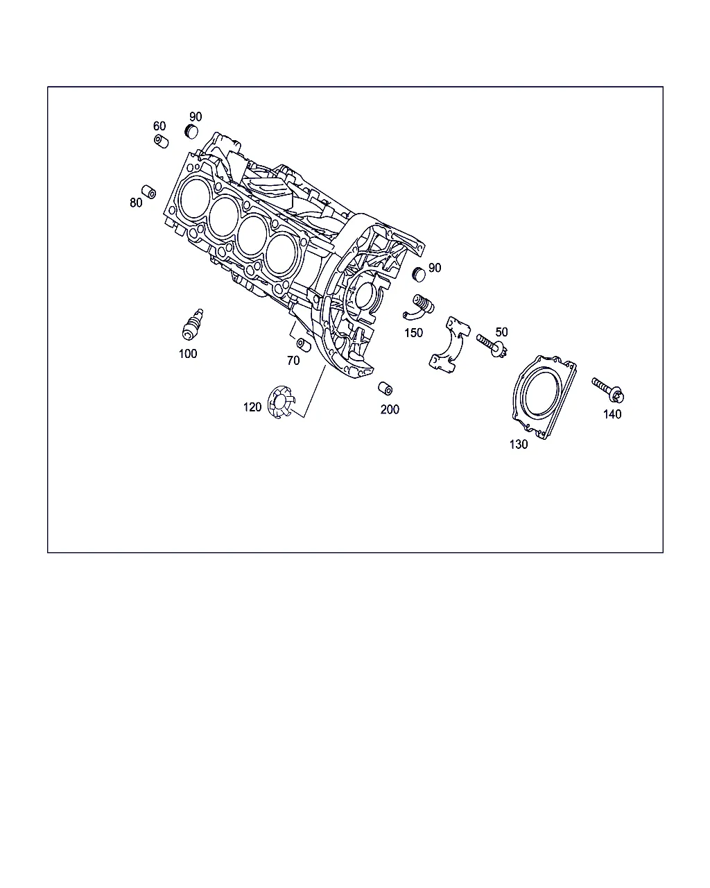 БЛОК ЦИЛИНДРОВ ДВИГАТЕЛЯ