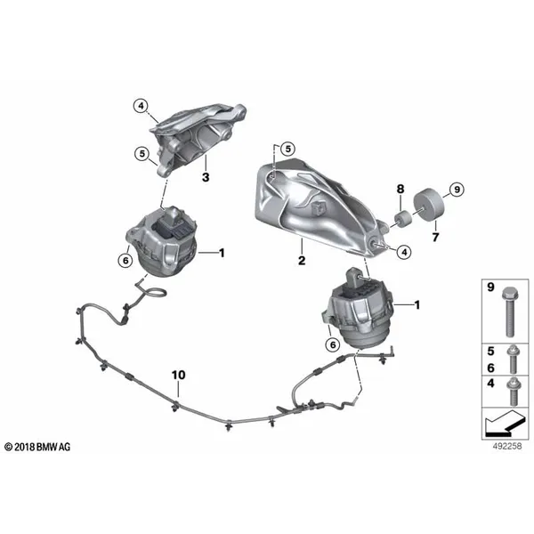 Подвеска двигателя