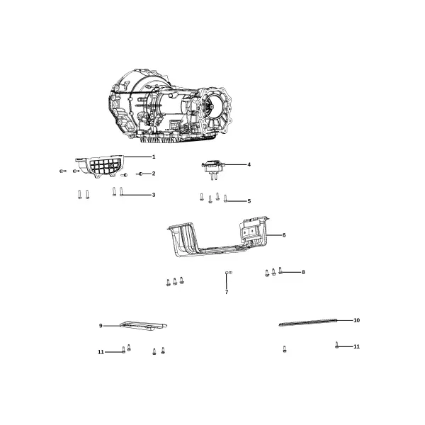 Опора АКПП 4WD