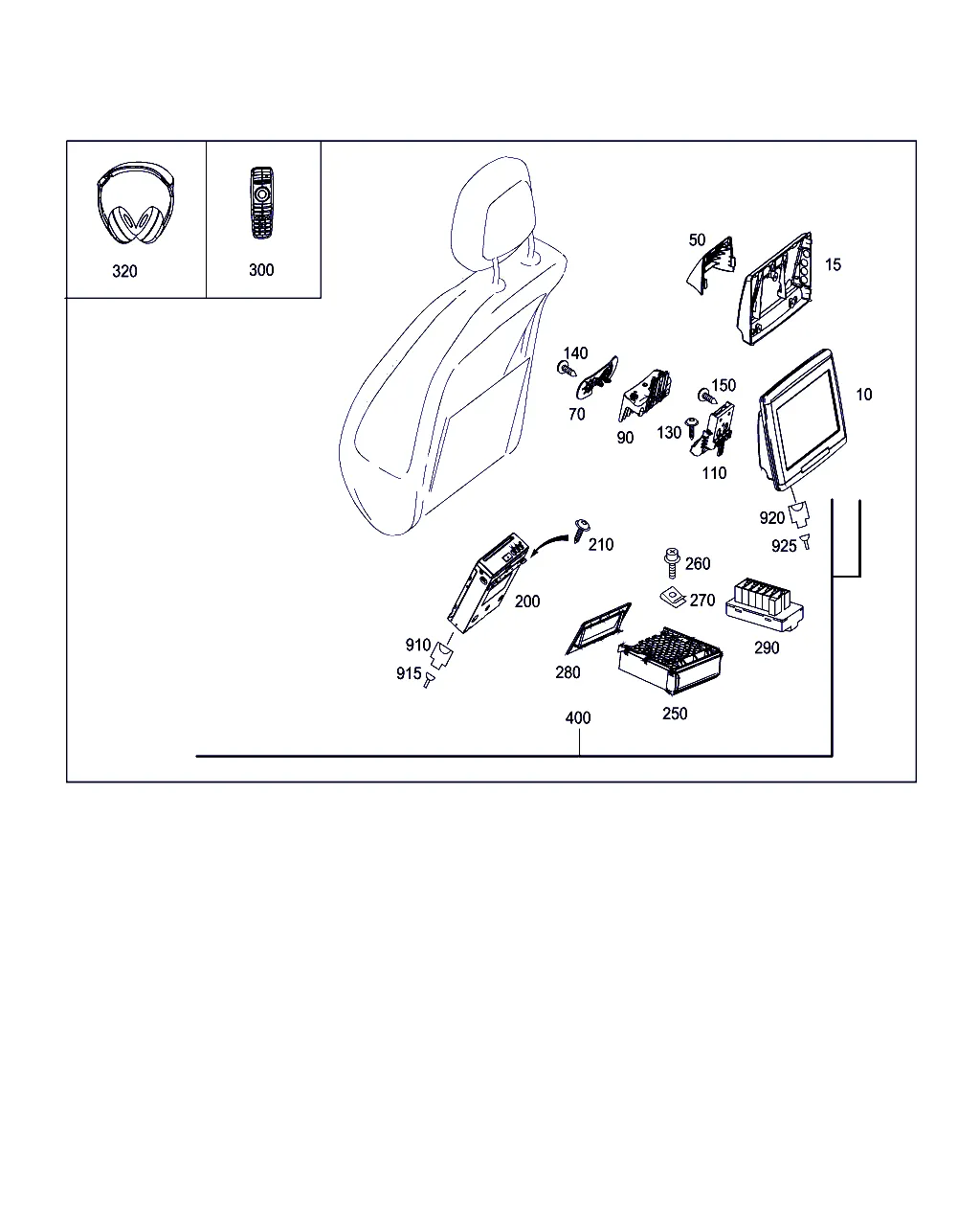 МУЛЬТИМЕДИЙНАЯ СИСТЕМА В ЗАДНЕЙ ЧАСТИ САЛОНА