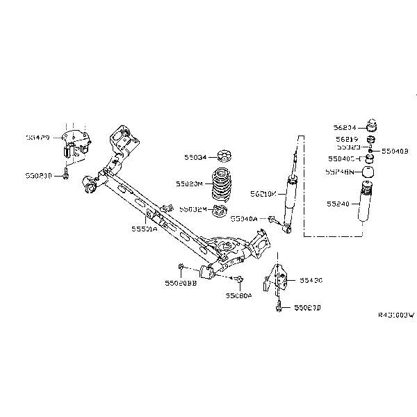 Задняя подвеска; MEMBER