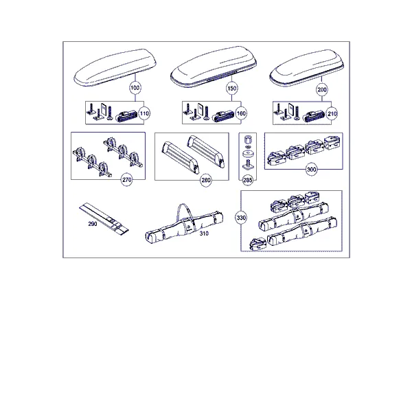 СИСТЕМА КРЕПЛЕНИЯ БАГАЖА НА КРЫШЕ