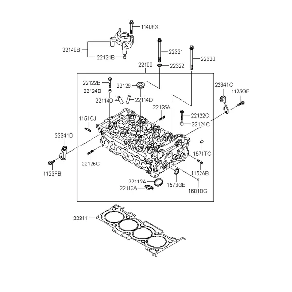 ГОЛОВКА БЛОКА ЦИЛИНДРОВ