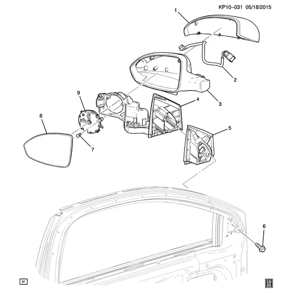 НАРУЖНОЕ ЗЕРКАЛО ЗАДНЕГО ВИДА