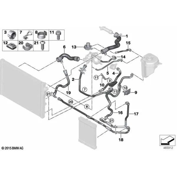 Шланги системы охлаждения