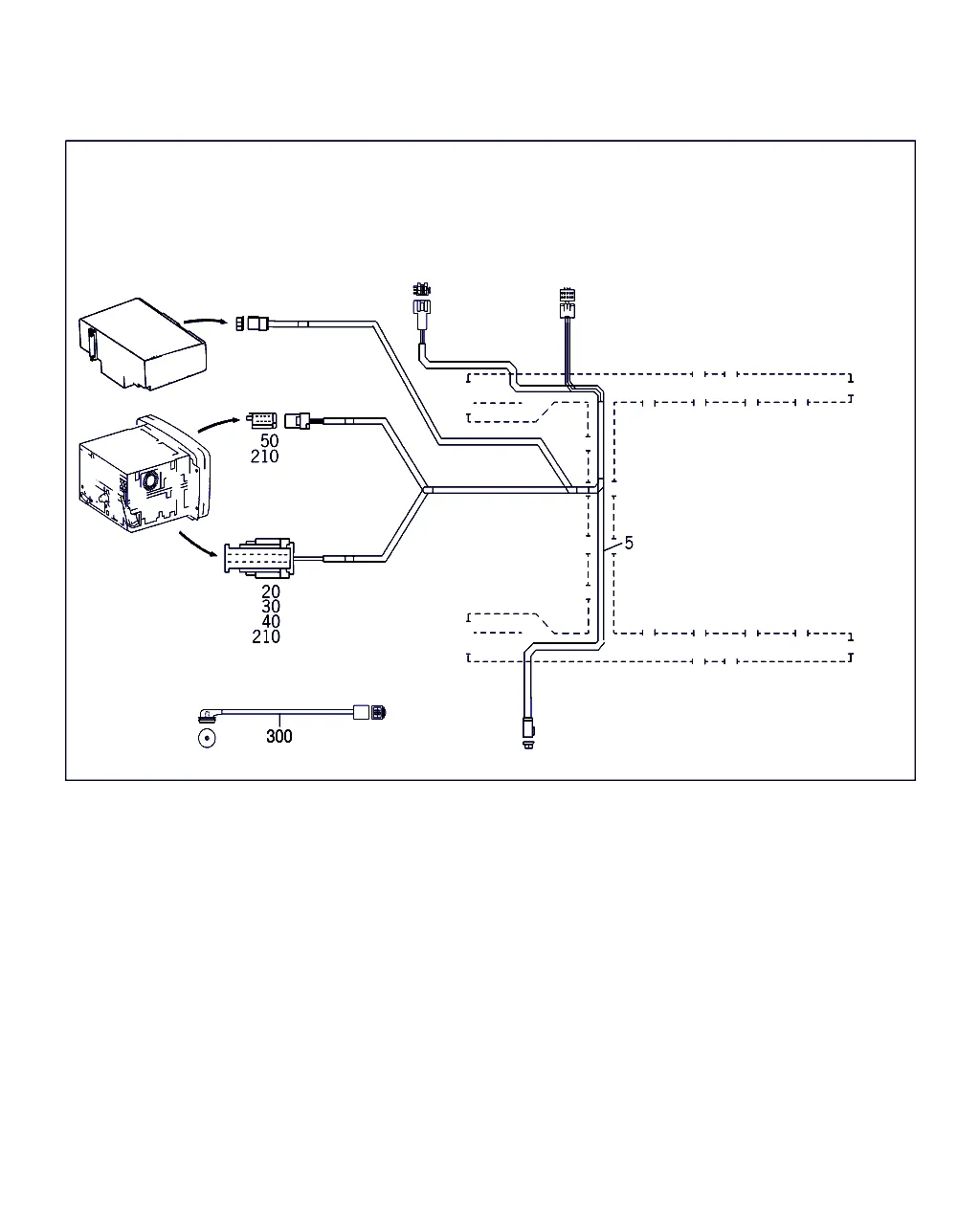 ЖГУТ ПРОВОДОВ ДЛЯ СИСТЕМЫ УПРАВЛЕНИЯ И ИНДИКАЦИИ "COMAND"