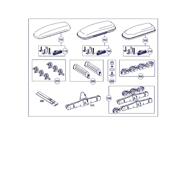 СИСТЕМА КРЕПЛЕНИЯ БАГАЖА НА КРЫШЕ