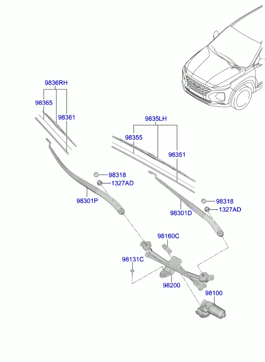 стеклоочиститель ветрового стекла
