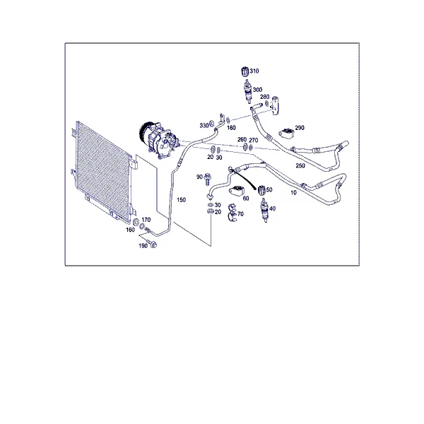 ПРОКЛАДКА ТРУБКИ ХЛАДАГЕНТА