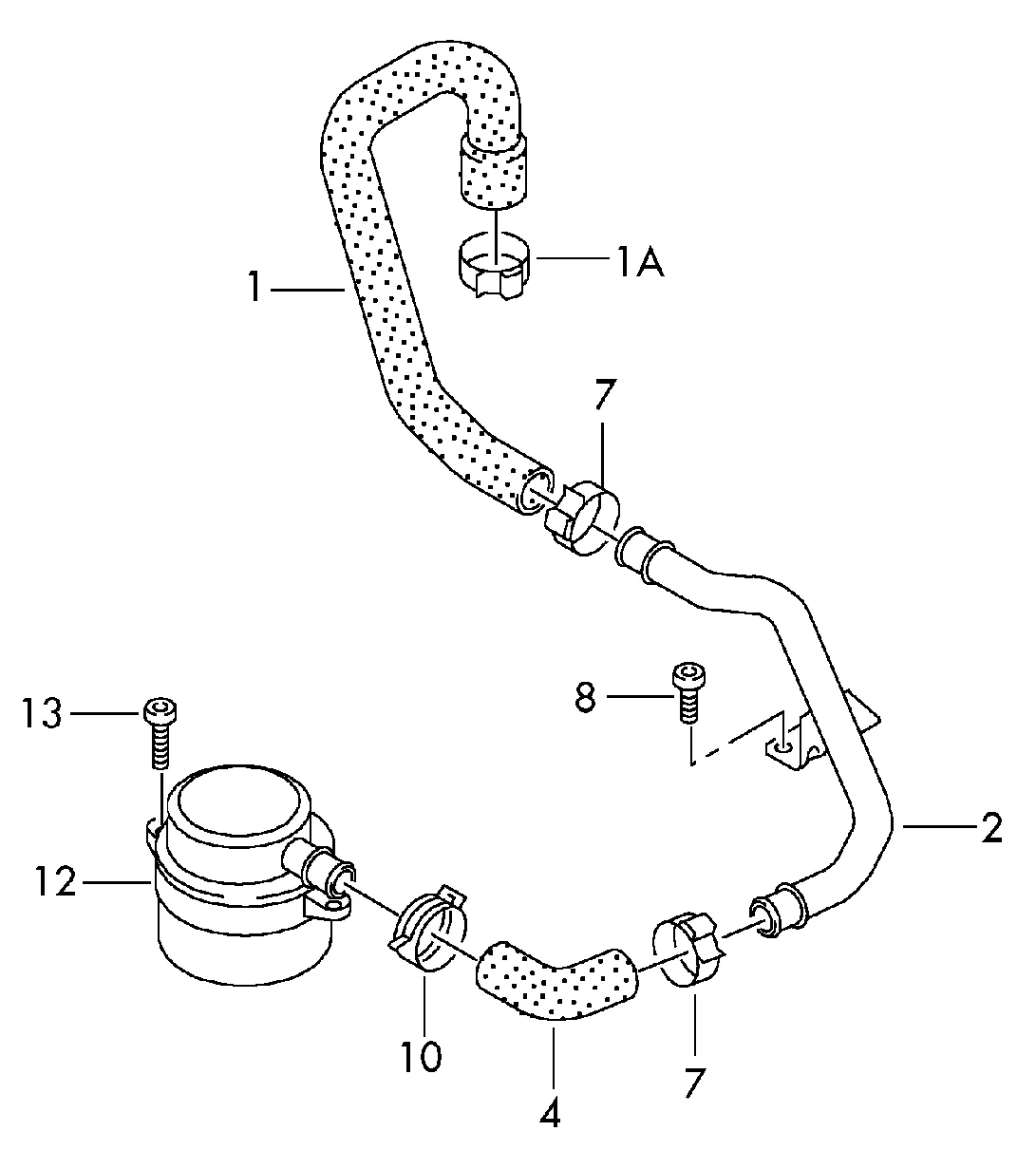 Вентиляция для блока цилиндров