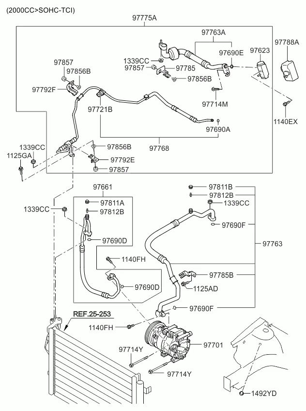 Трубопровод хладагента кондиционера